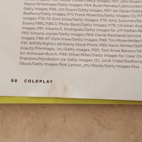 Fan Guide Coldplay Magazine - Picture 3 of 4